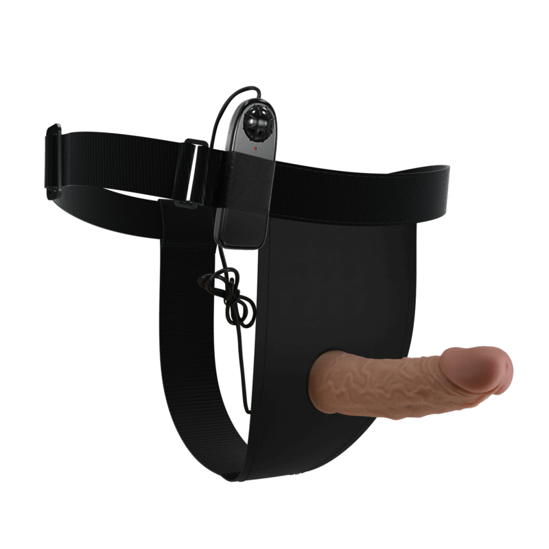 PRETTY LOVE - HARNESS BRIEFS CON VIBRACIÓN DILDO INCLUIDO