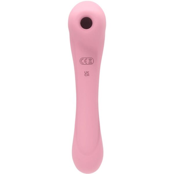 FEMINTIMATE - DAISY MASSAGER SUCCIONADOR Y VIBRADOR ROSA - Imagen 3