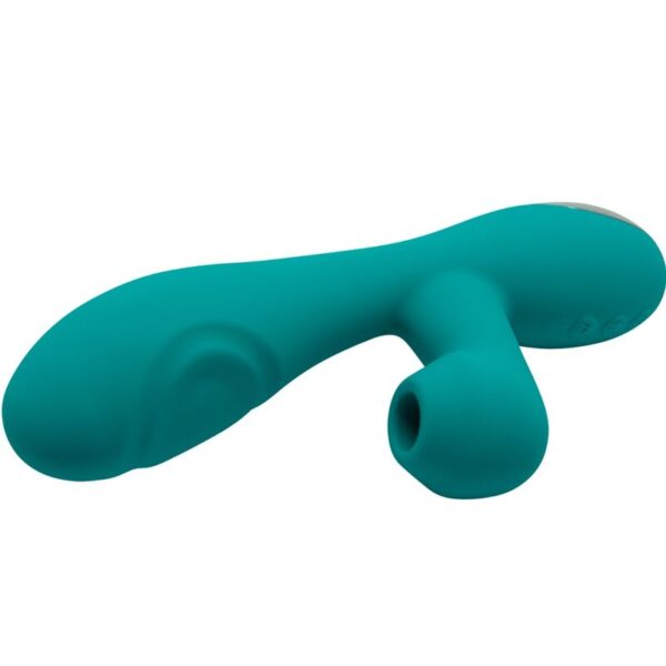 ALIVE - CARIBBEAN SHINE VIBRADOR  SUCCIONADOR AZUL - Imagen 2