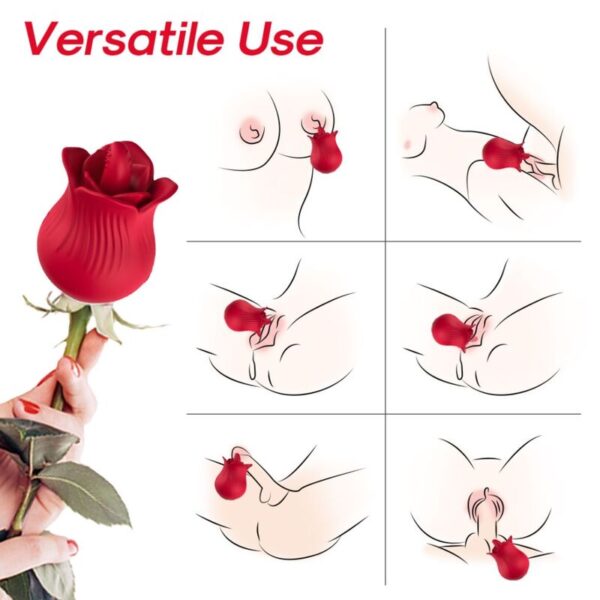 ARMONY - ROSA VIBRADOR  ESTIMULADOR ROJO - Imagen 2