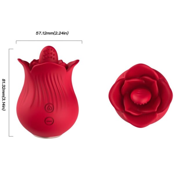 ARMONY - ROSA VIBRADOR  ESTIMULADOR ROJO - Imagen 4