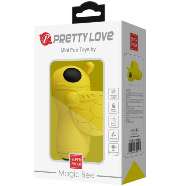 PRETTY LOVE - MINI FUN TOYS BY MAGIC BEE VIBRADOR  TAPPING - Imagen 3